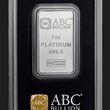 1oz ABC Platinum Minted Tablet 